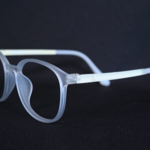 ROUND TR FULLRIM TRANSPERANT WHITE